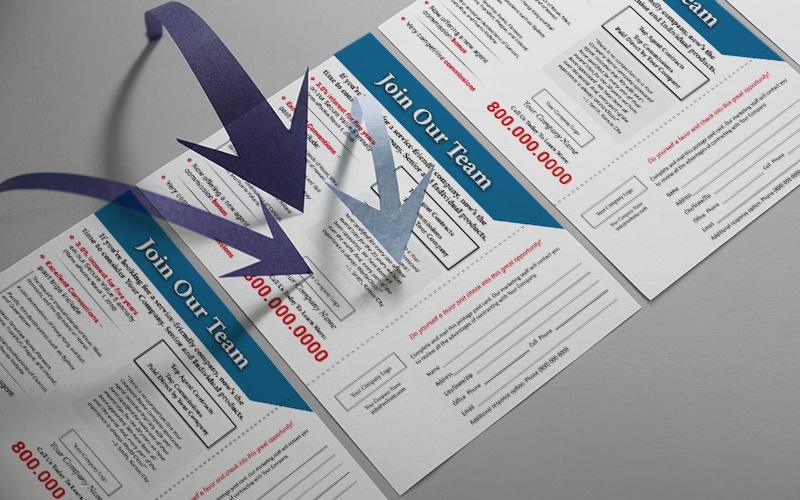 Agent Reruiting Direct Mail Sample