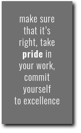 Lead Concepts Core Value - Take Responsibility